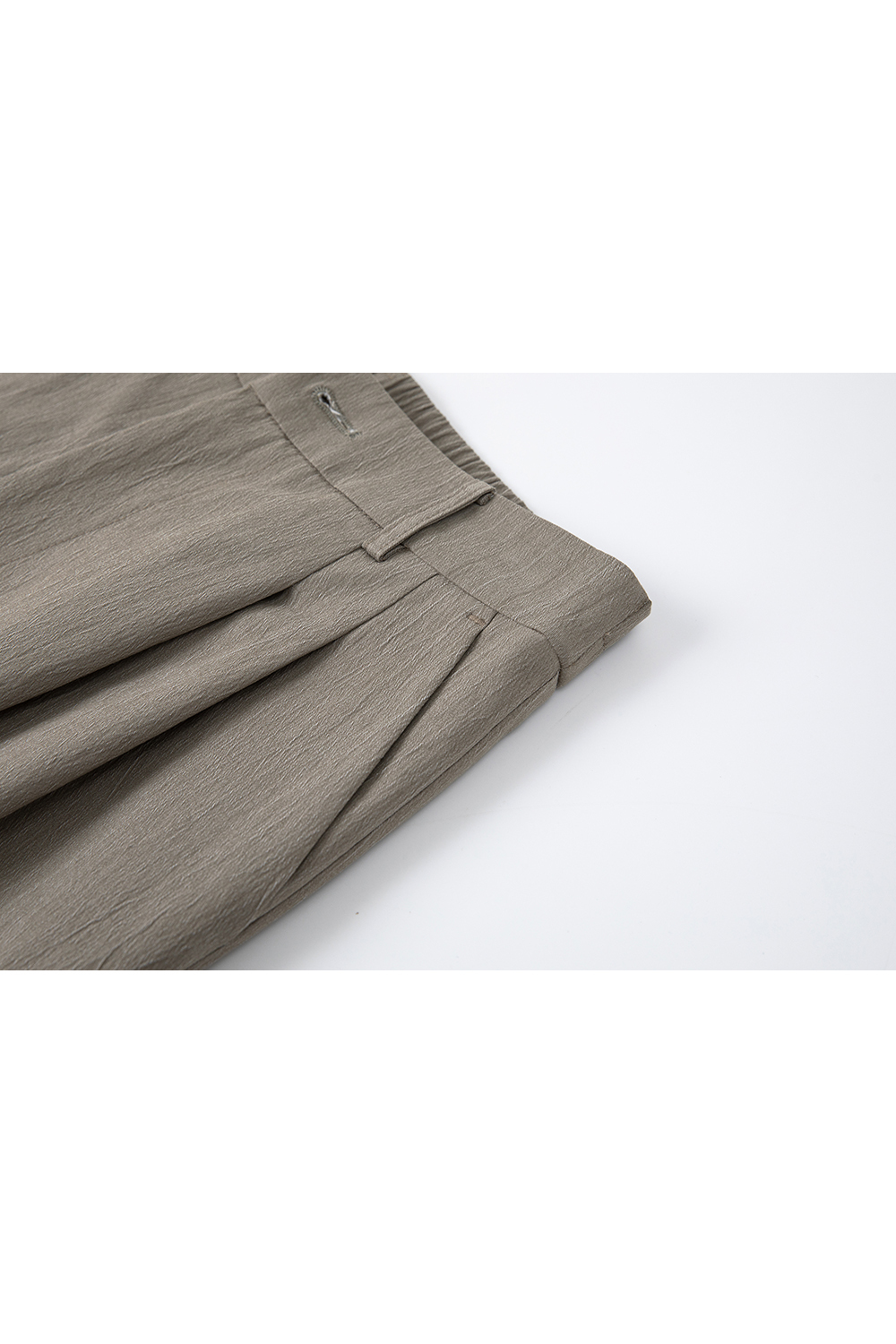 Premium Notch-Neck Blouse & Wide-Leg Pants Set for Office Chic-VIMLYSTORE