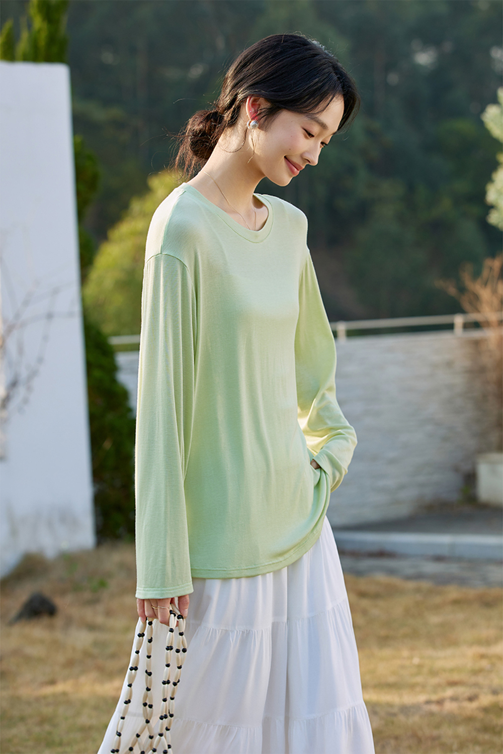 Lyocell Minimalist Casual Loose Sun-protection Top-VIMLYSTORE