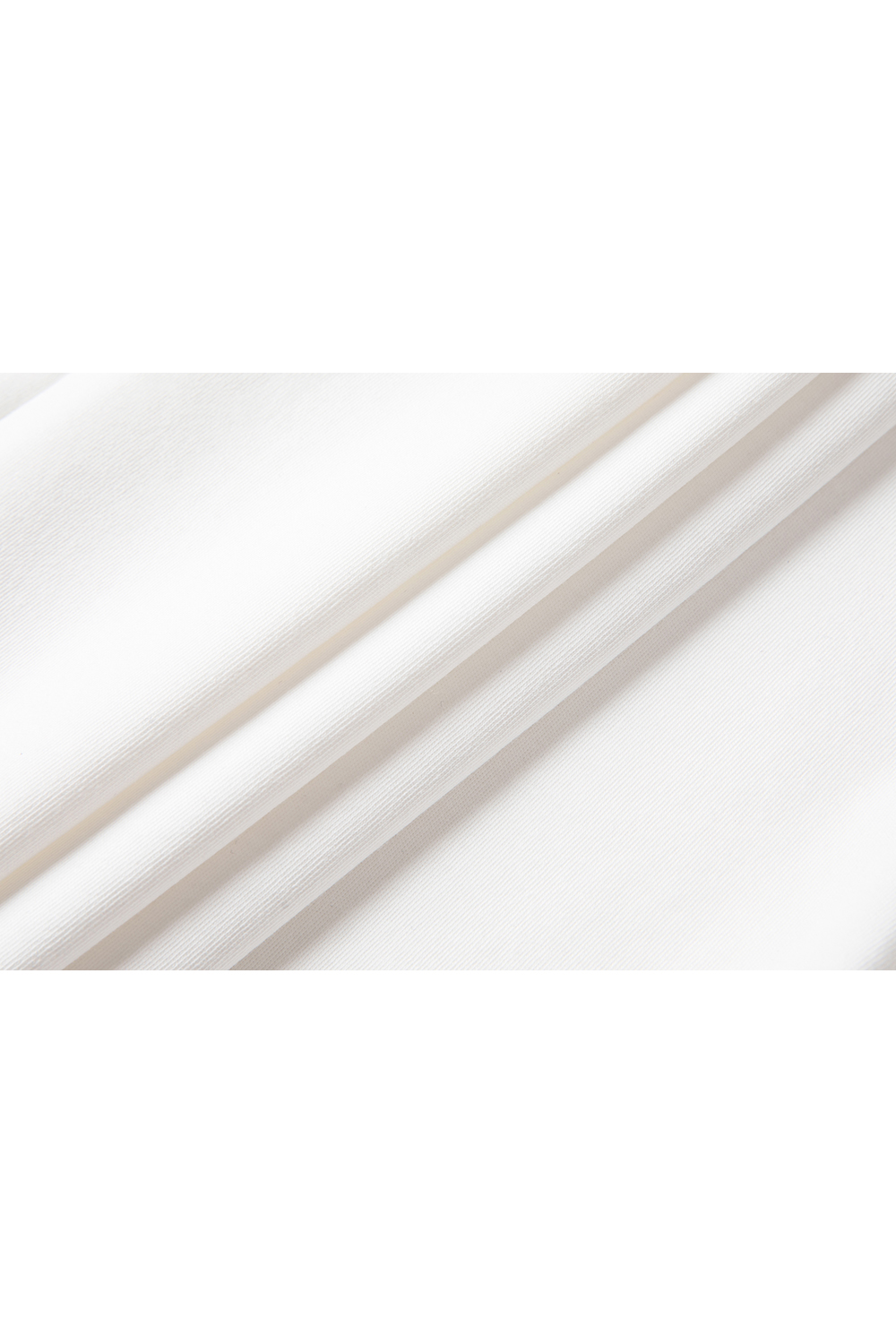 Lace-Insert Layering Tee with Pintuck Detail-VIMLYSTORE