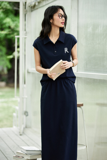 Fashion Casual Polo-collar Set-VIMLYSTORE