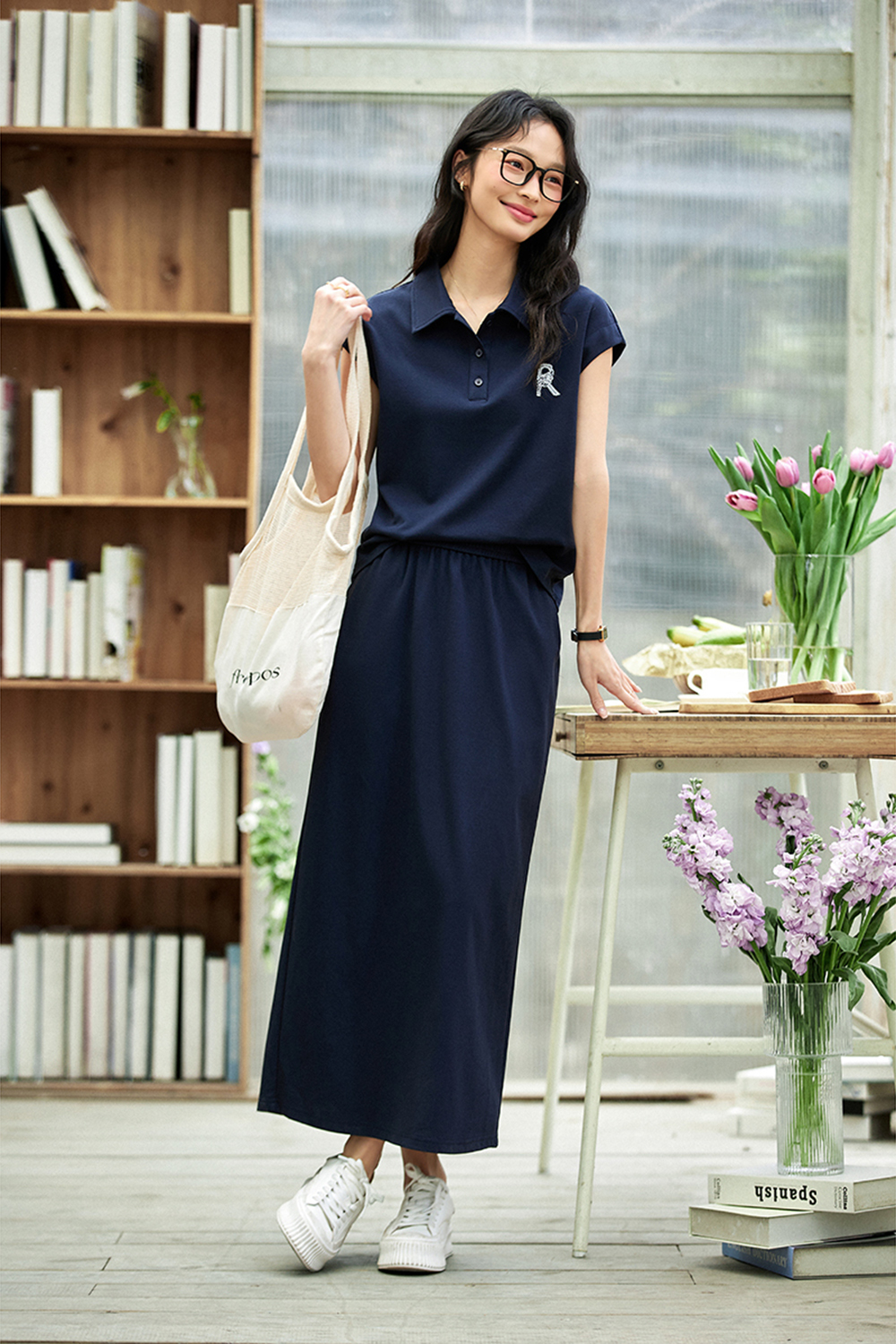 Fashion Casual Polo-collar Set-VIMLYSTORE