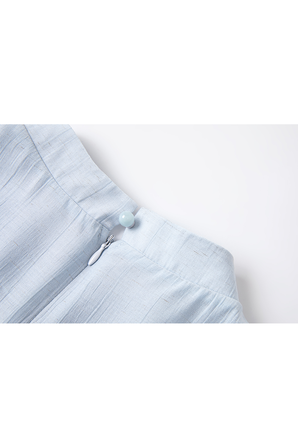 Modern-Chinese Stand-Collar Top & Slimming Wide-Leg Pants Set-VIMLYSTORE