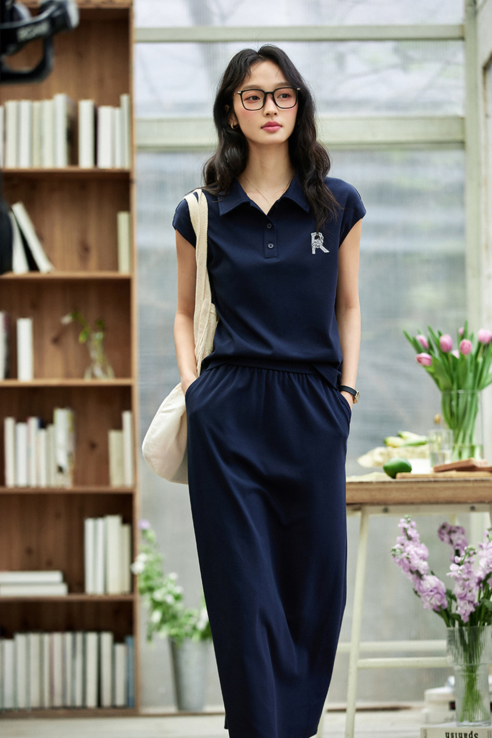 Fashion Casual Polo-collar Set-VIMLYSTORE