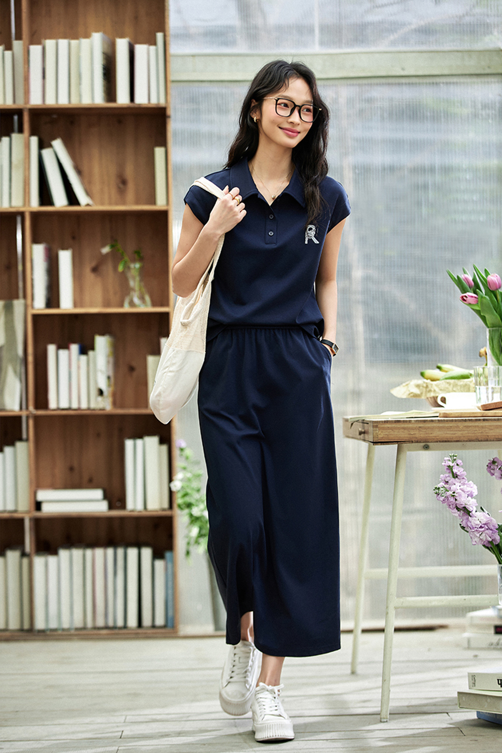 Fashion Casual Polo-collar Set-VIMLYSTORE