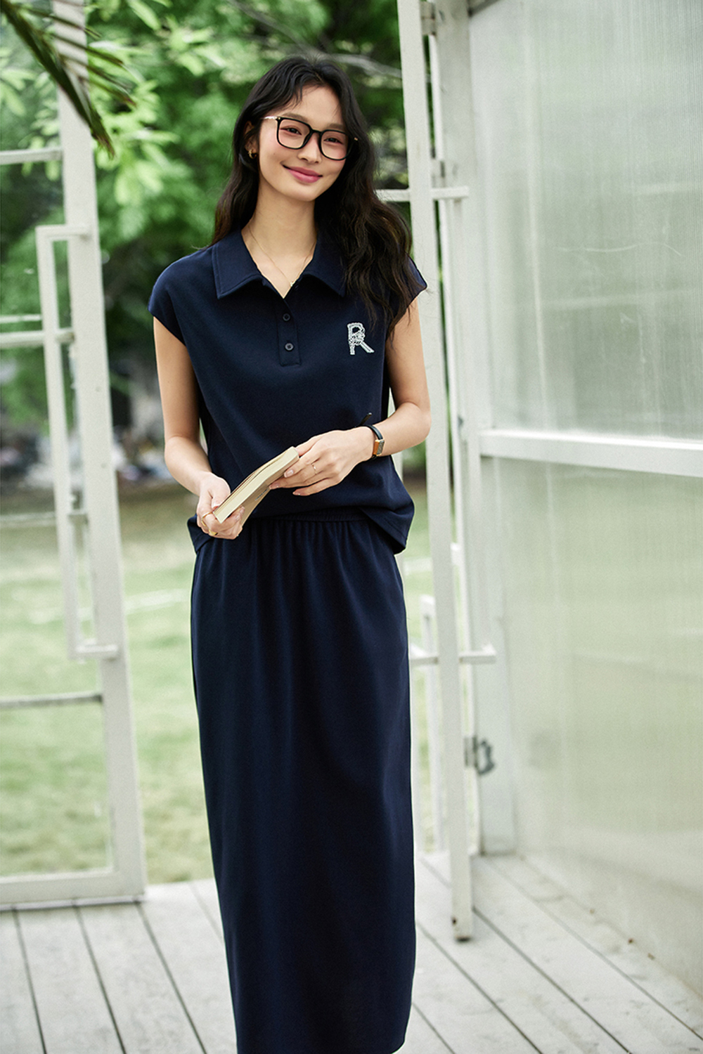 Fashion Casual Polo-collar Set-VIMLYSTORE