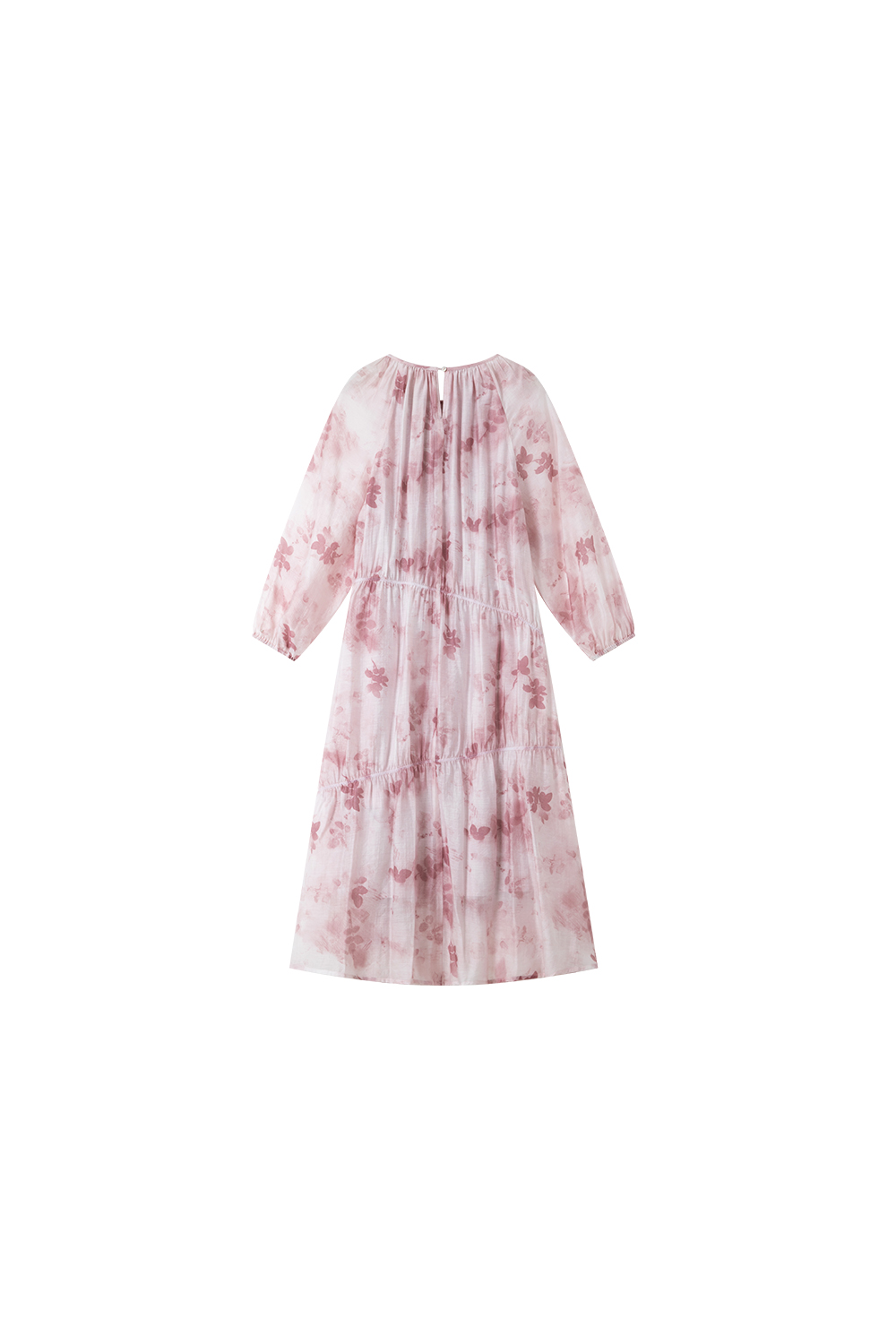 French High-End Chiffon Floral Elegant A-Line Fairy Dress