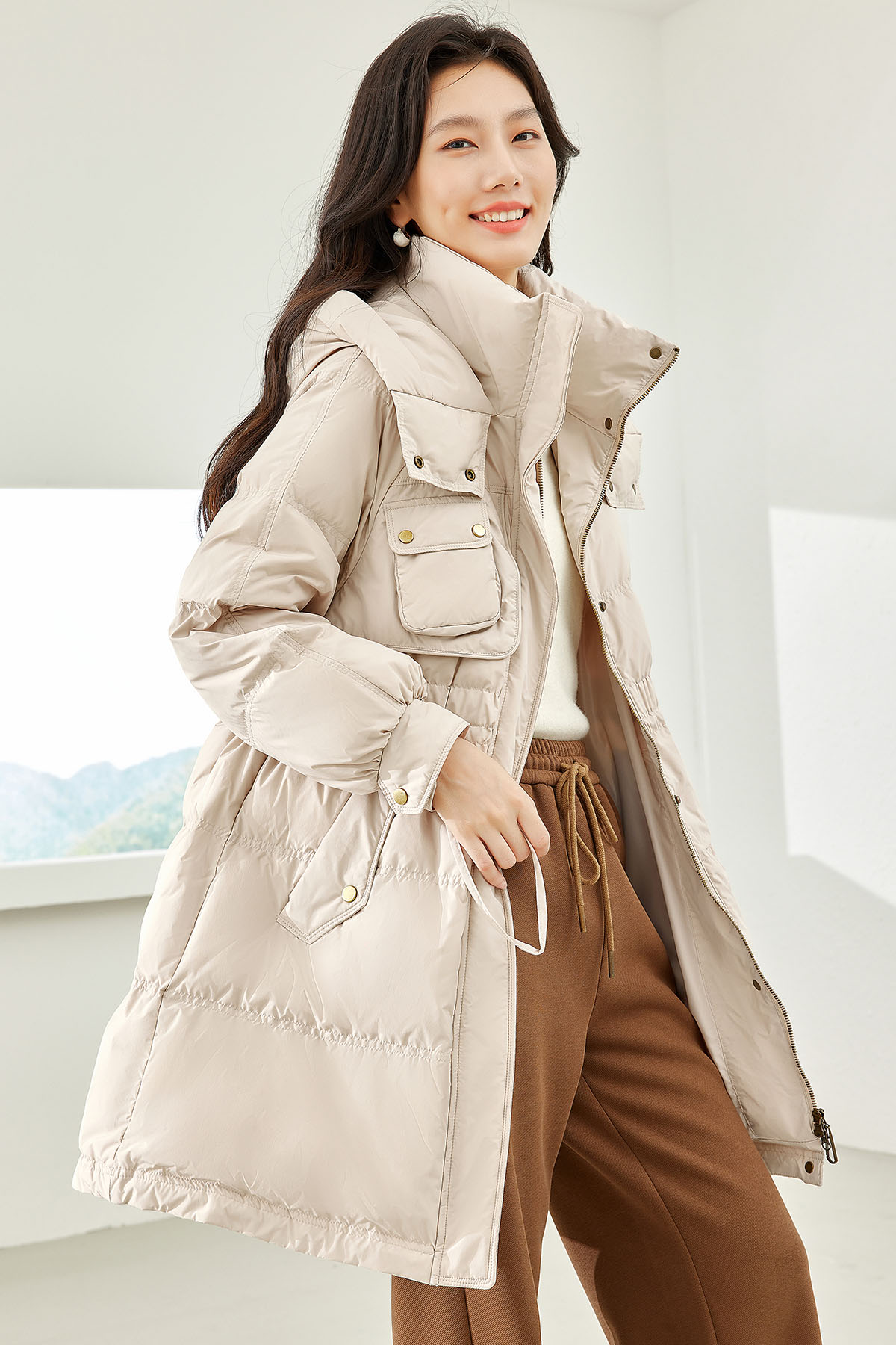 White Duck Down Jacket