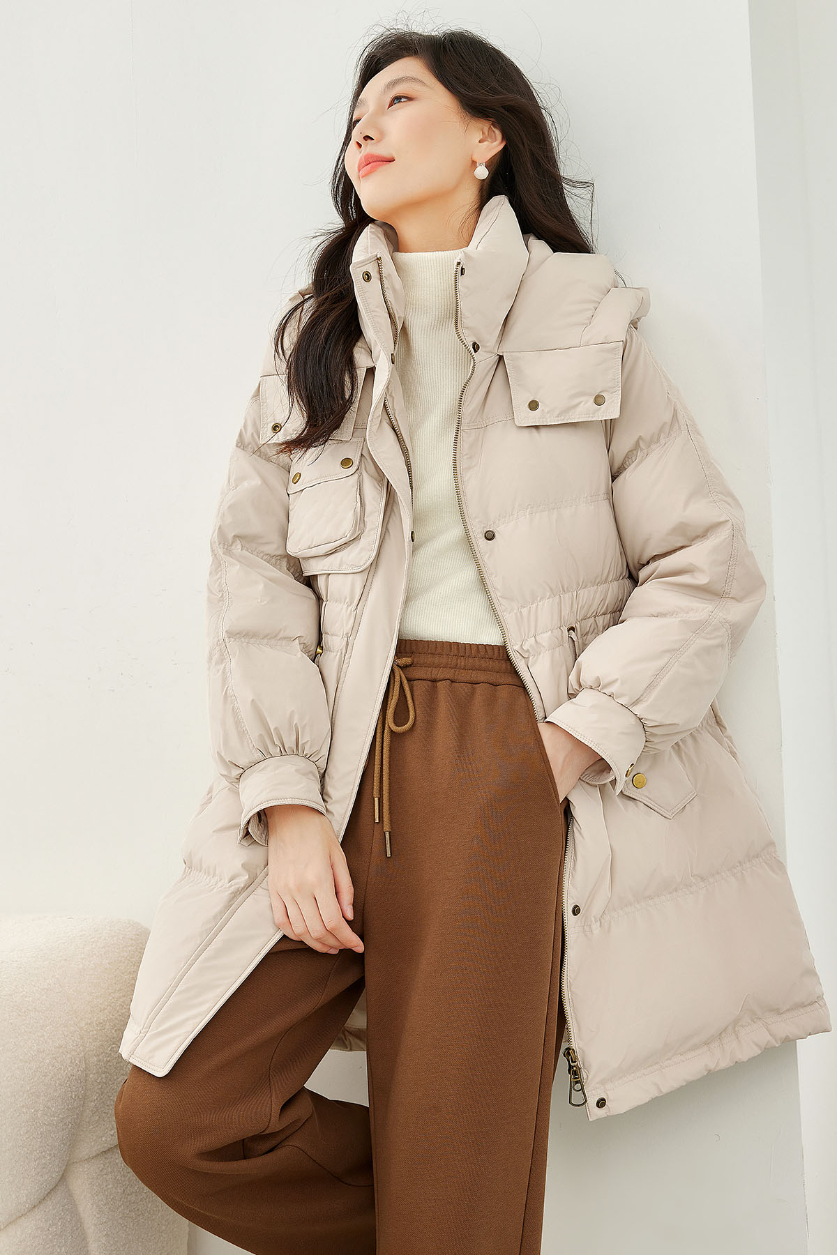 White Duck Down Jacket