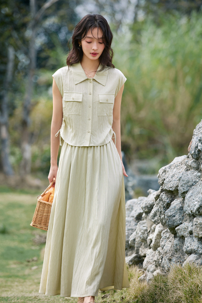 Fashion Casual Lapel Drawstring Suit-VIMLYSTORE