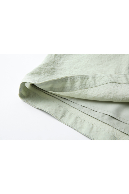 Simple Commuter Sun Protection Shirt & Shorts Two-Piece Set-VIMLYSTORE
