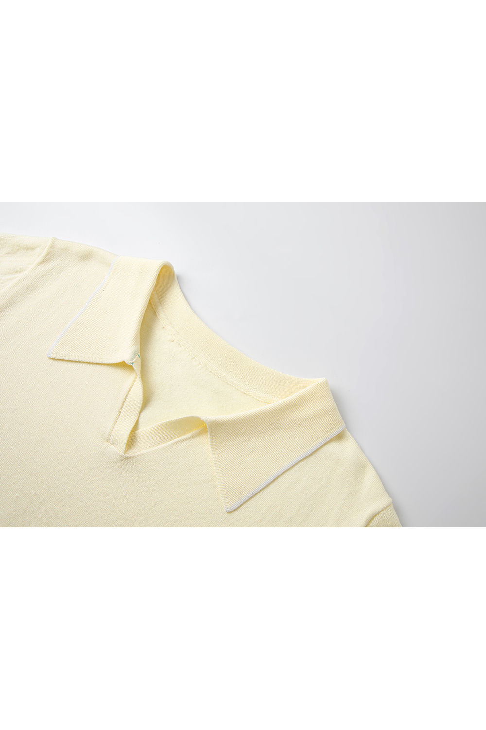 Lace-Trimmed Short-Sleeve Knit Top for Casual Chic-VIMLYSTORE