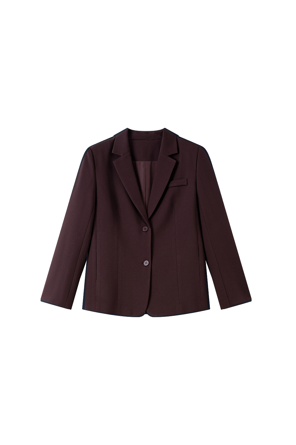 Red commuter suit jacket-VIMLYSTORE
