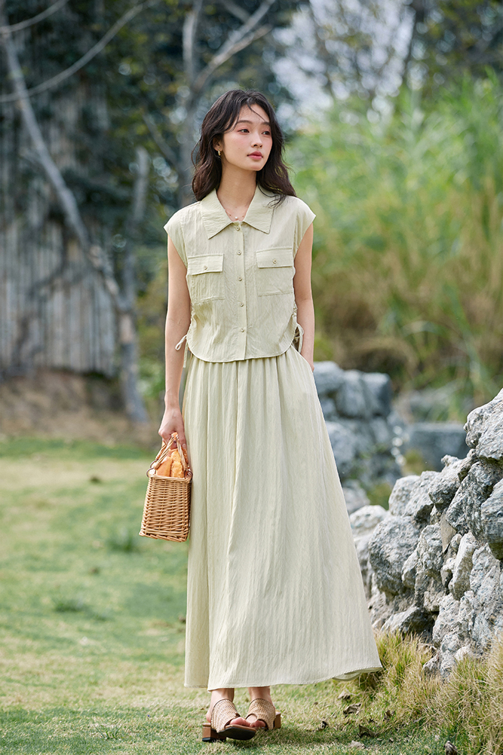 Fashion Casual Lapel Drawstring Suit-VIMLYSTORE