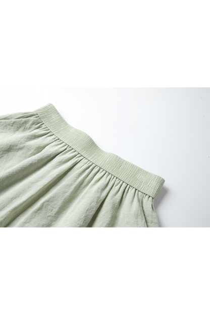 Simple Commuter Sun Protection Shirt & Shorts Two-Piece Set-VIMLYSTORE