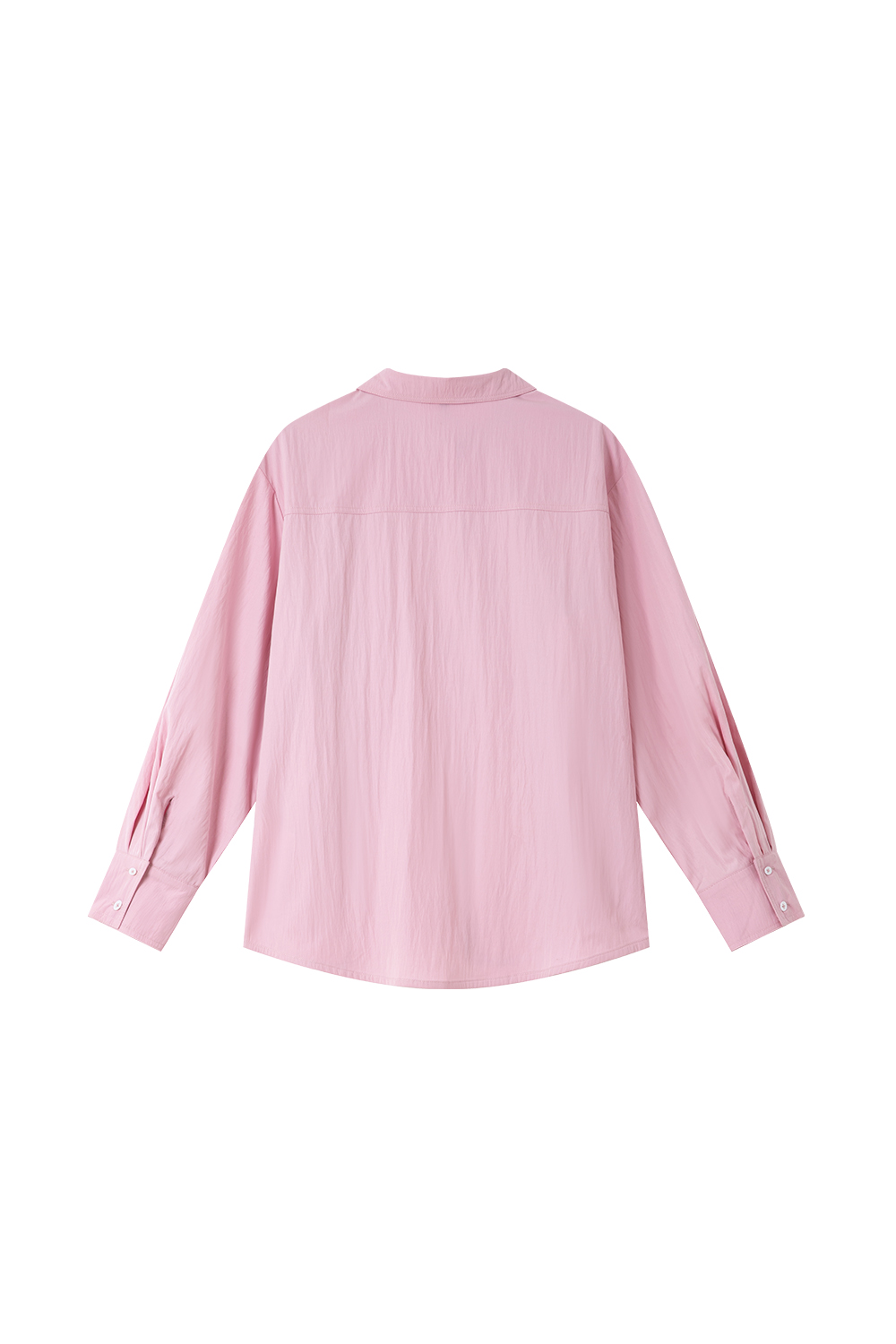 French-Inspired Dropped-Shoulder Oversized Shirt-VIMLYSTORE