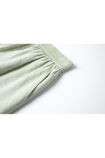 Simple Commuter Sun Protection Shirt & Shorts Two-Piece Set-VIMLYSTORE