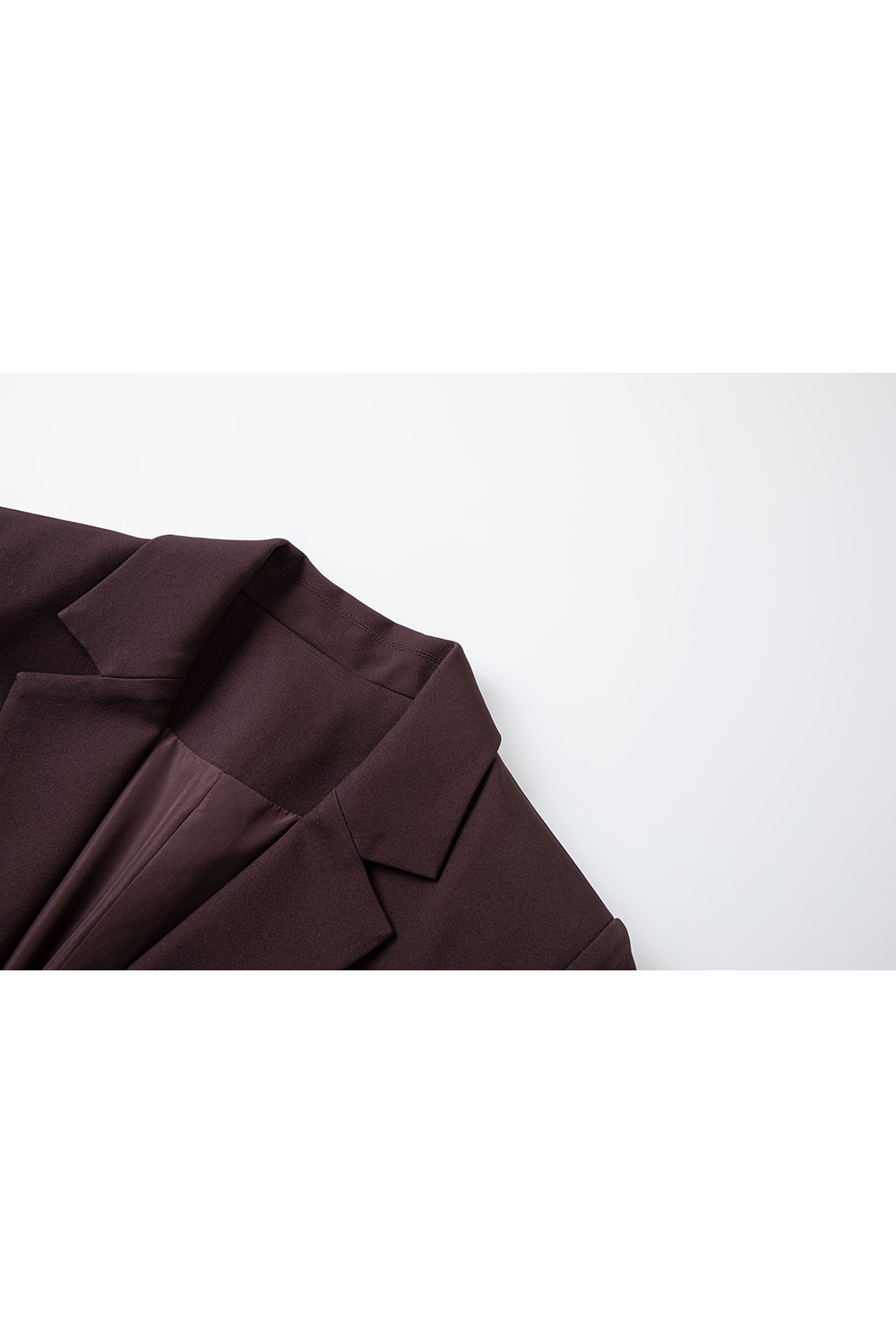 Red commuter suit jacket-VIMLYSTORE