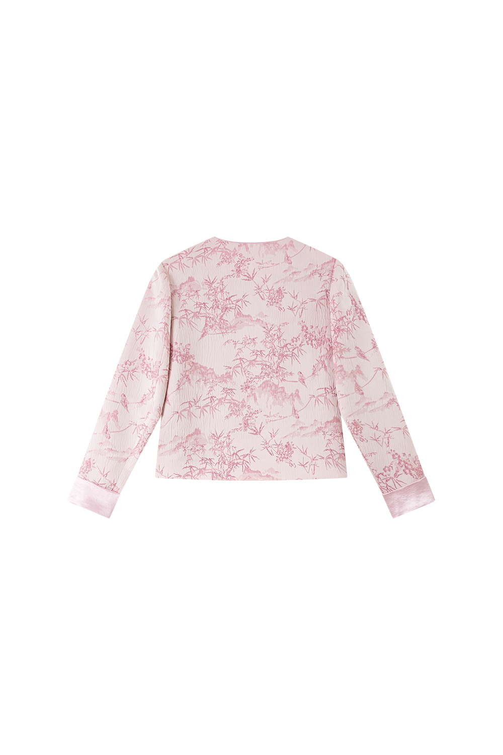 New Chinese Style Landscape Short Long Sleeve Jacket-VIMLYSTORE