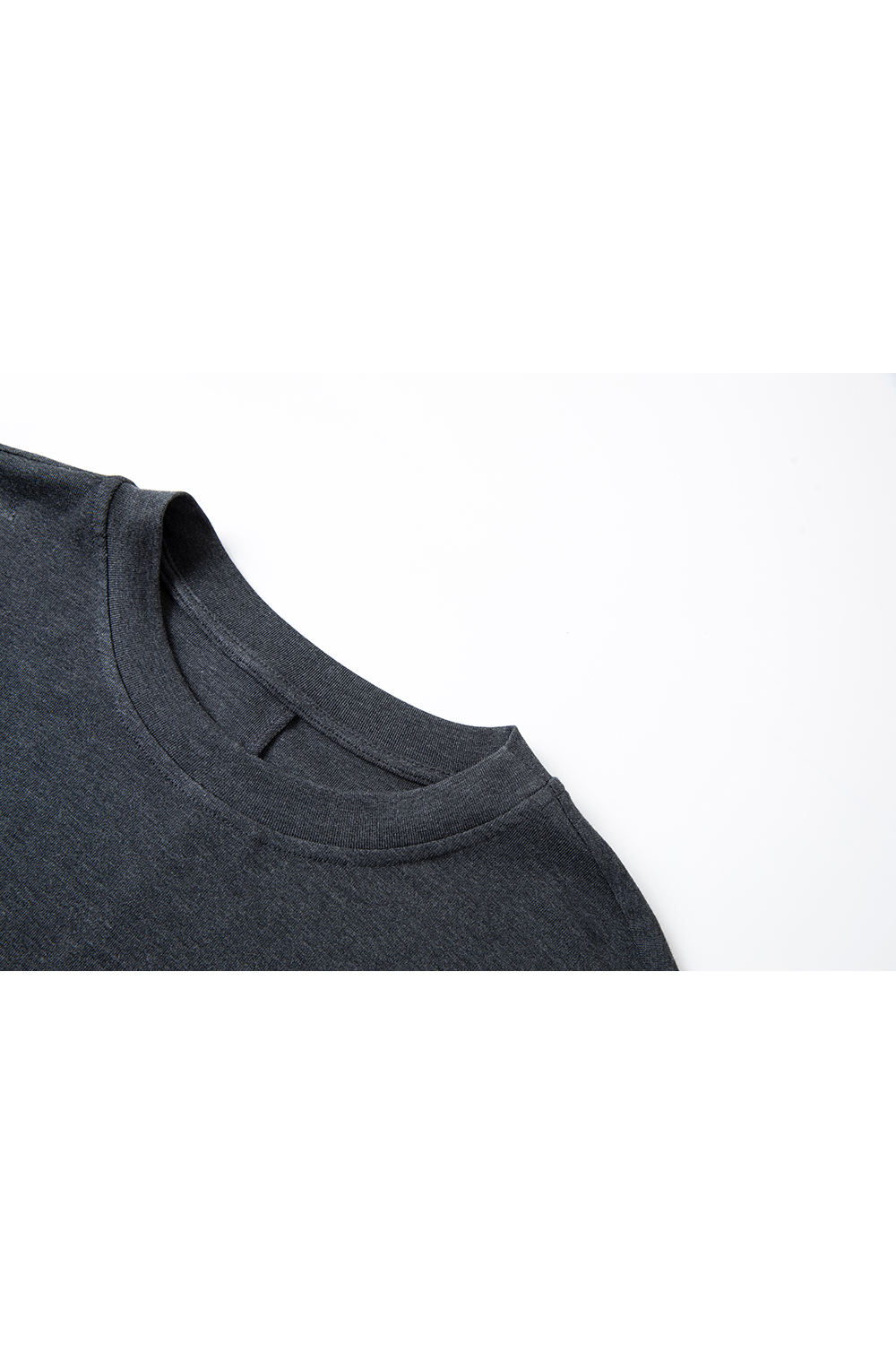 Charcoal Knit Top & A-Line Skirt Coordinated Set-VIMLYSTORE