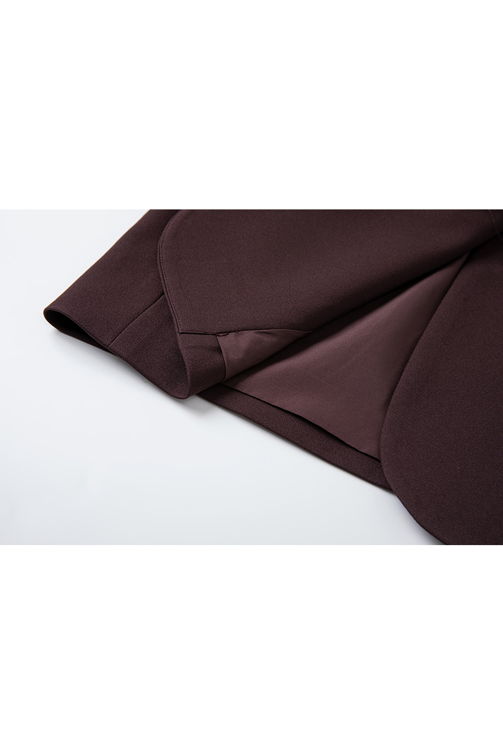 Red commuter suit jacket-VIMLYSTORE