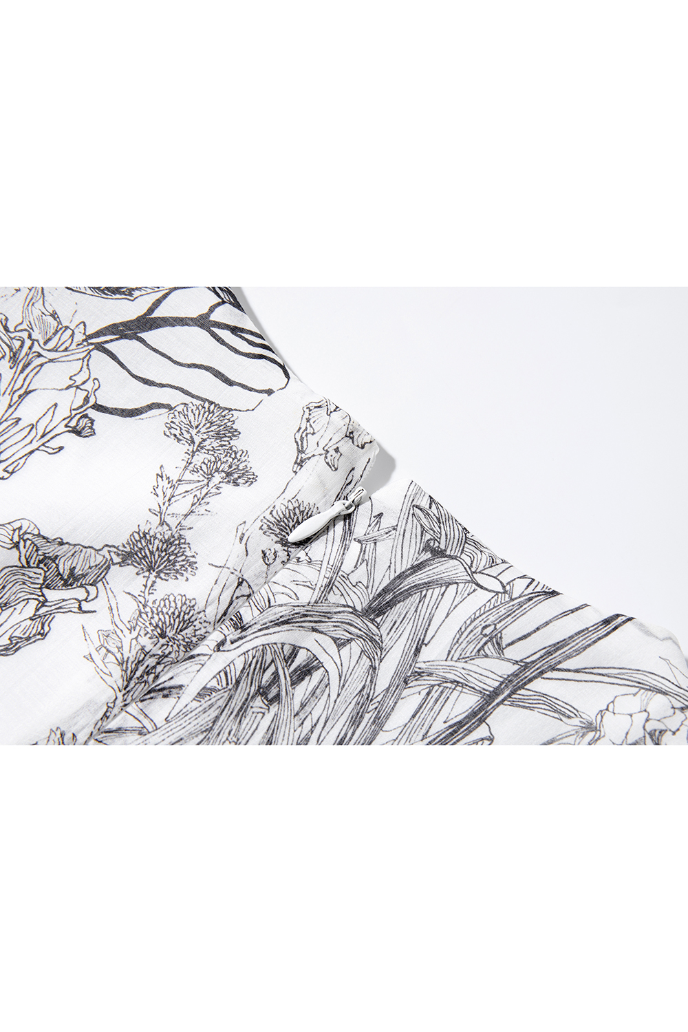 French-Inspired Watercolor Floral Round Neck Pullover Maxi Dress-VIMLYSTORE