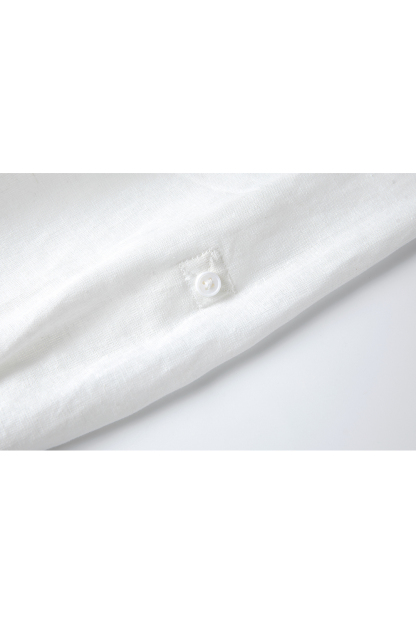 Deer-Embroidered Oversized Shirt for Stylish Commuting-VIMLYSTORE