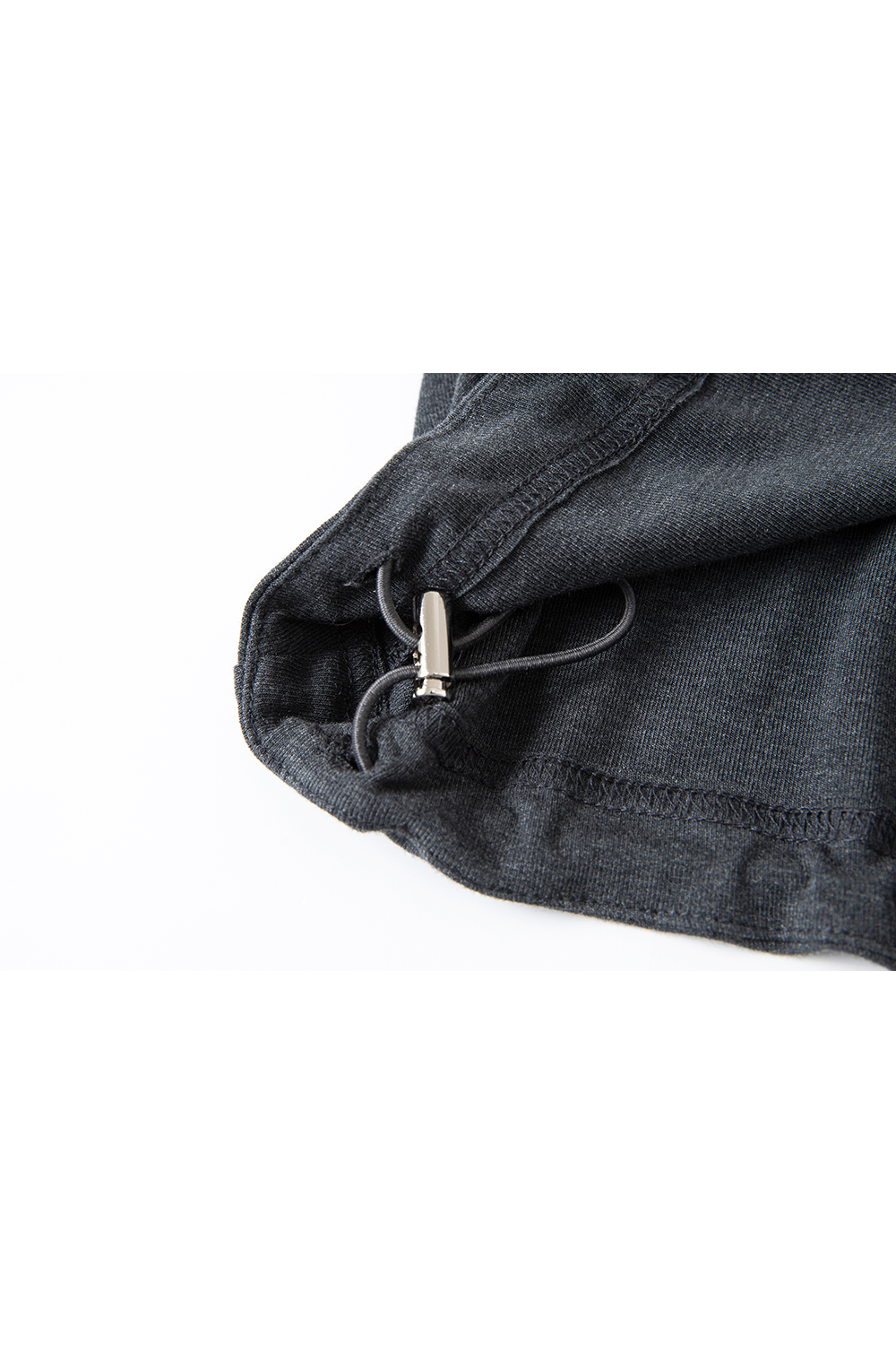 Charcoal Knit Top & A-Line Skirt Coordinated Set-VIMLYSTORE