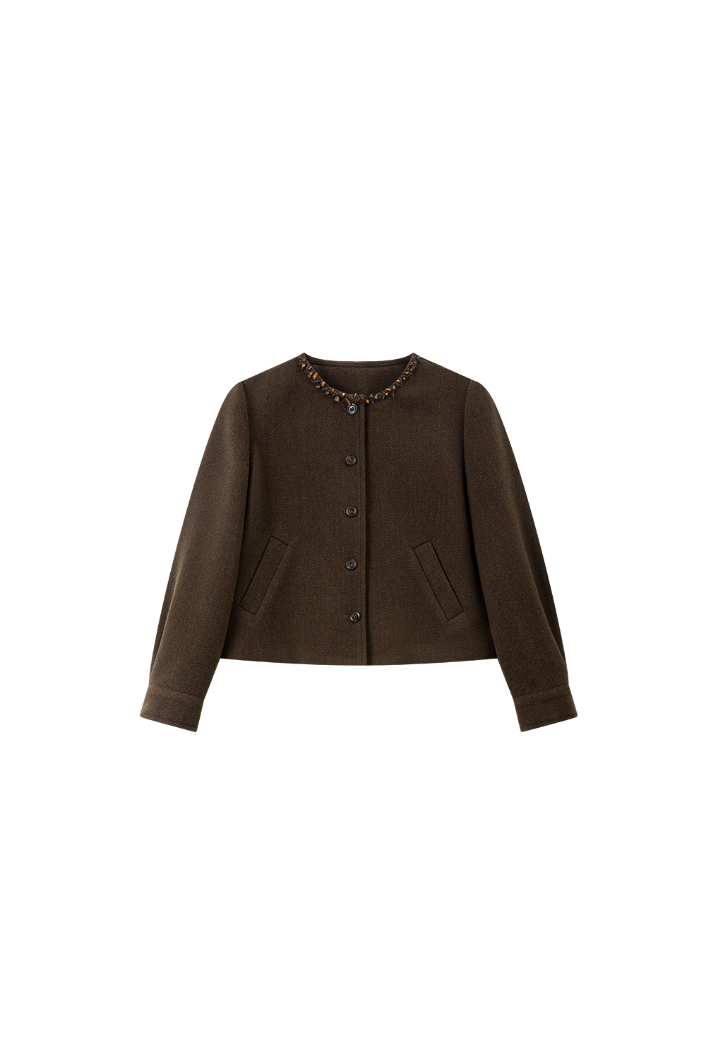 Brown Elegant Suit Set