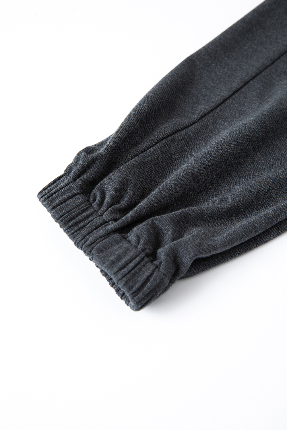 Charcoal Knit Top & A-Line Skirt Coordinated Set-VIMLYSTORE