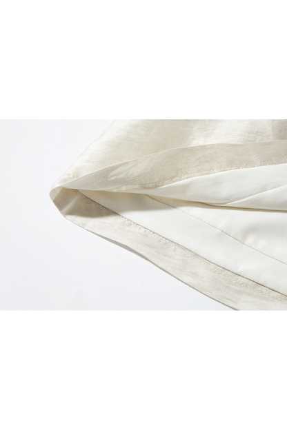 Lyocell Linen Simple Commuter Two-Piece Set-VIMLYSTORE