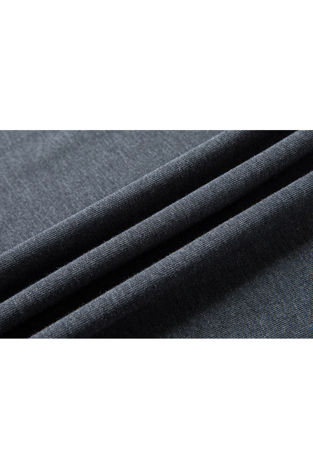 Charcoal Knit Top & A-Line Skirt Coordinated Set-VIMLYSTORE