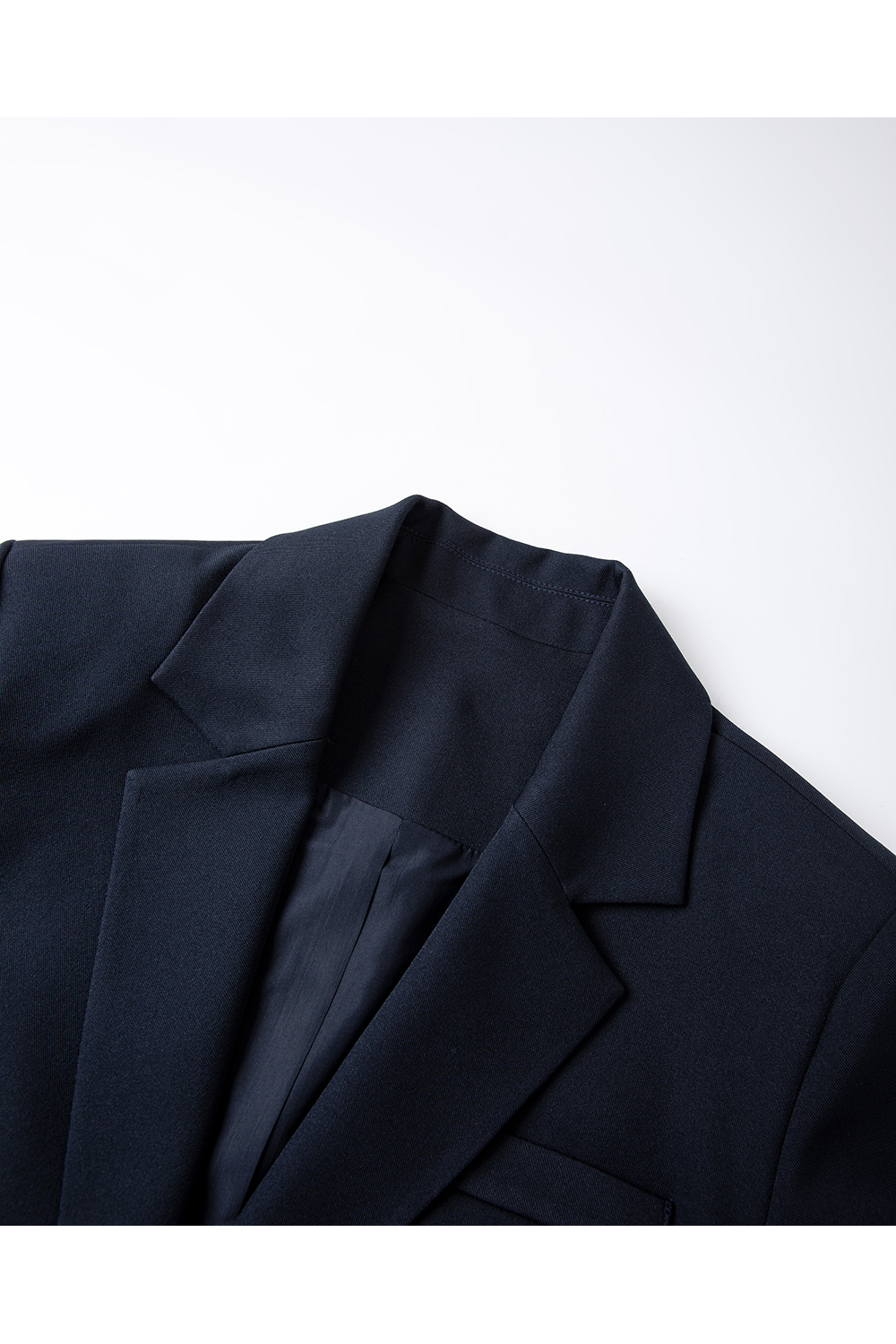 Red commuter suit jacket-VIMLYSTORE