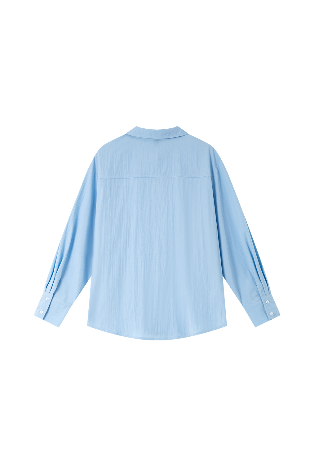 French-Inspired Dropped-Shoulder Oversized Shirt-VIMLYSTORE