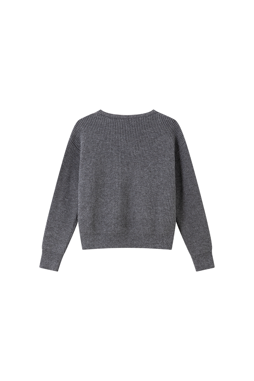 Oversized Wool-Blend Sweater with Animal Motif-VIMLYSTORE