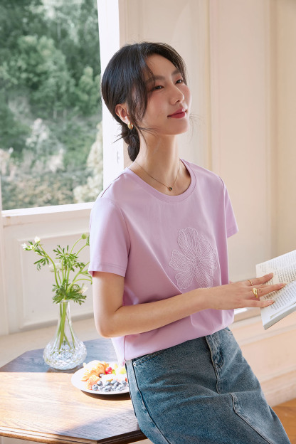 Lace Flower T-Shirt