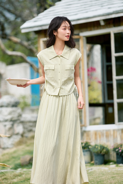 Fashion Casual Lapel Drawstring Suit-VIMLYSTORE