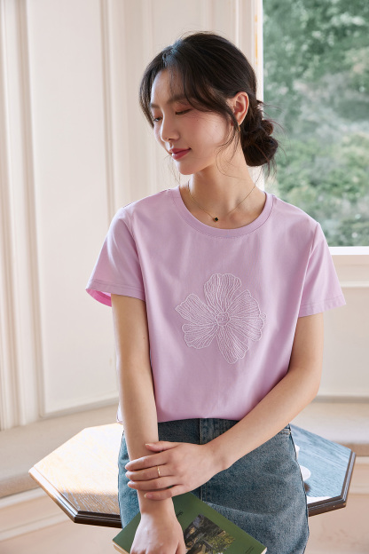 Lace Flower T-Shirt