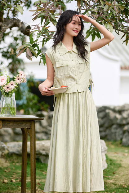 Fashion Casual Lapel Drawstring Suit-VIMLYSTORE