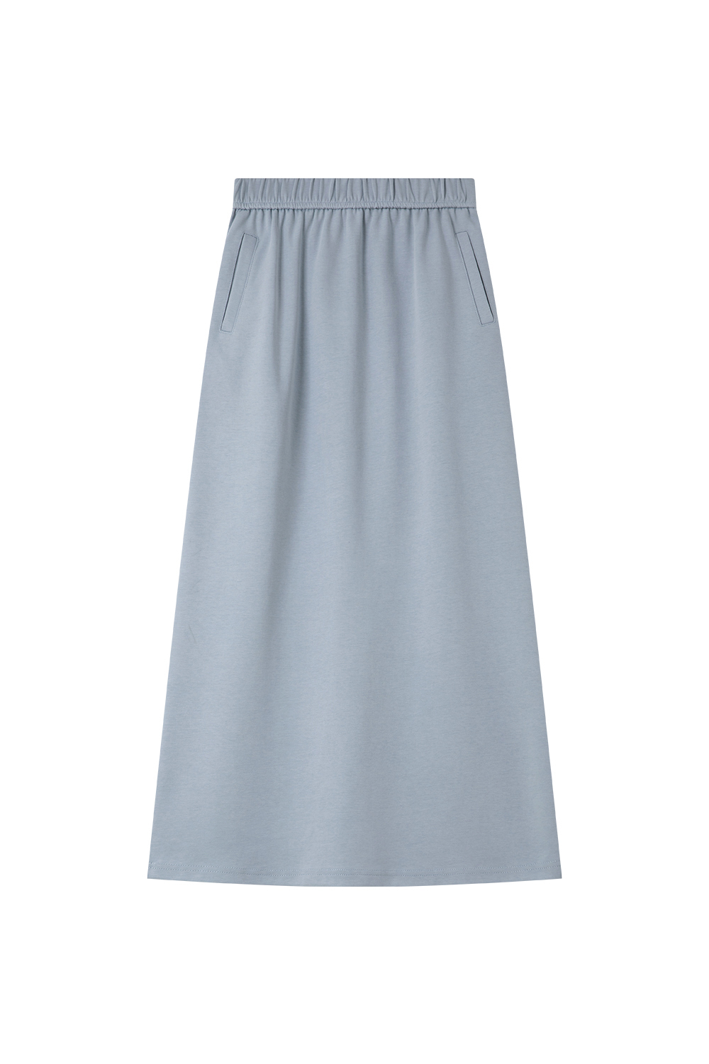 Casual-Chic Fake Two-Piece Top with High-Waist Skirt Set