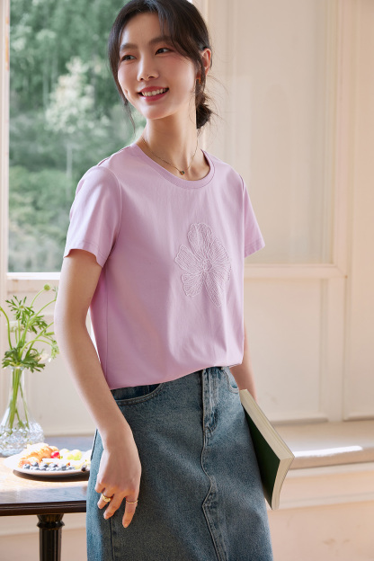 Lace Flower T-Shirt