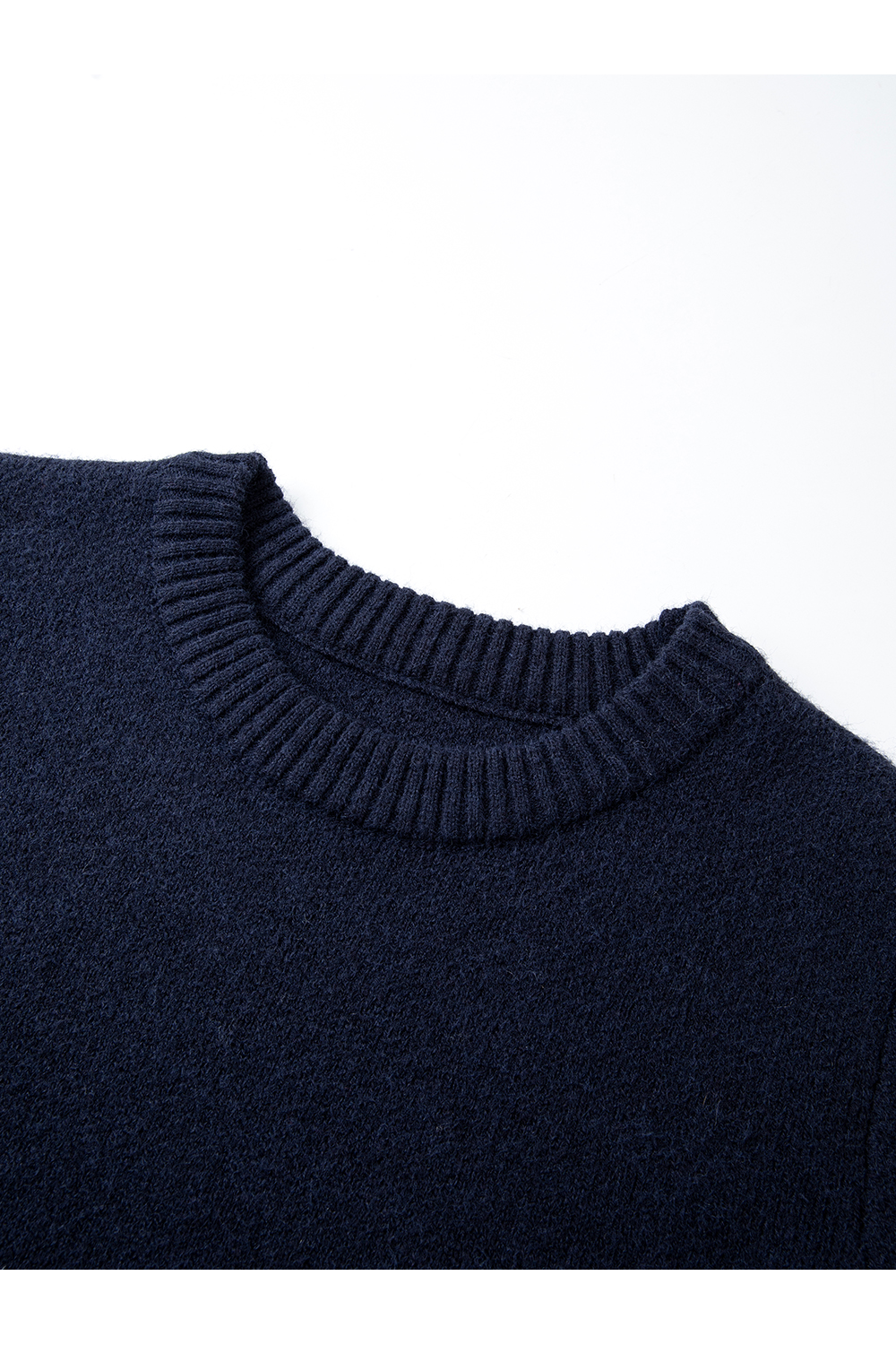 Striped Patchwork Fake Two-Piece Knit Top