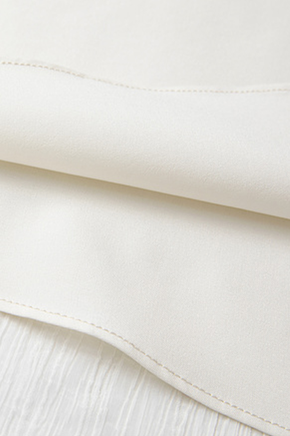 Texture Sense High-waisted A-line Skirt