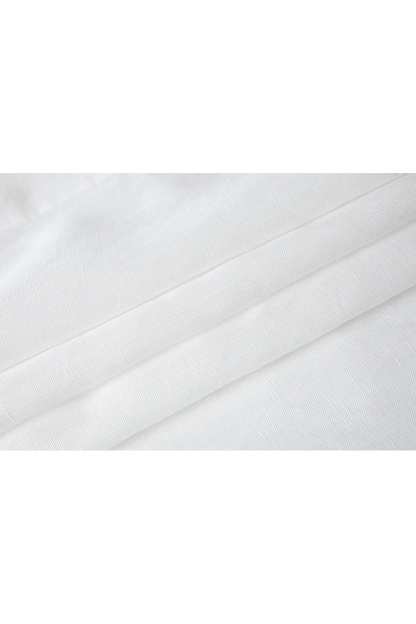 Minimalist Commute Textured Shirt with Round Neck