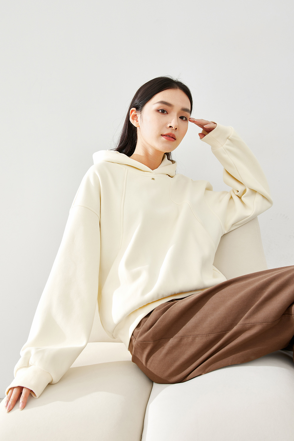 Casual Hooded Sweatshirt