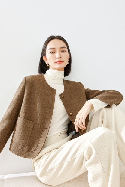 Thick warm casual jacket