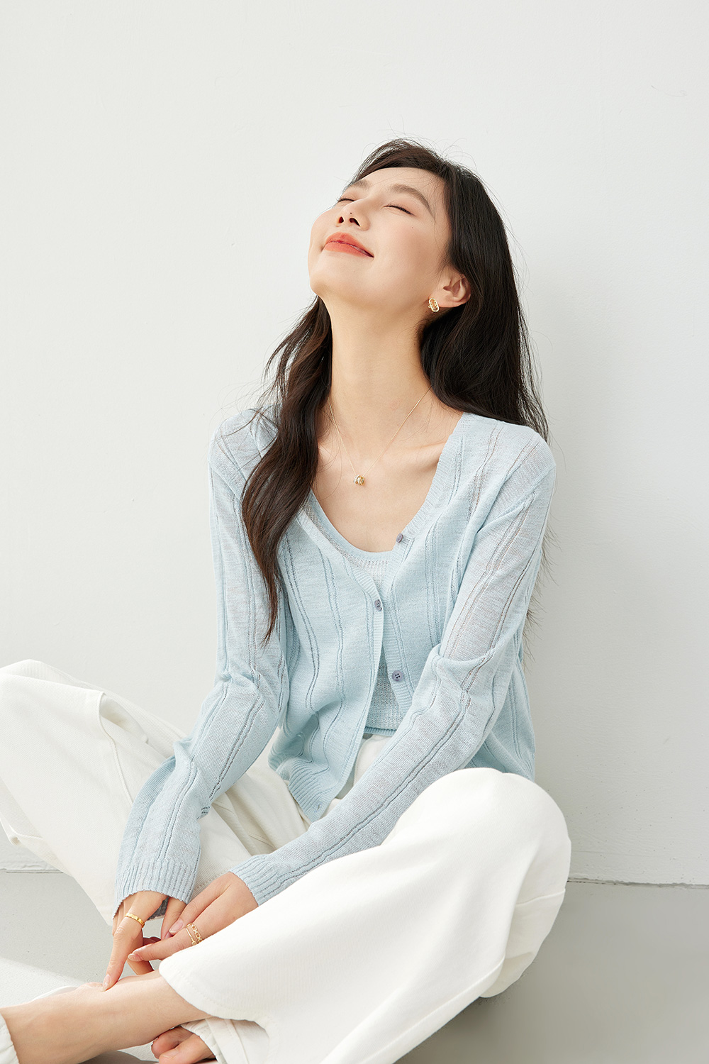 Lazy Style Knit Two-Piece Set