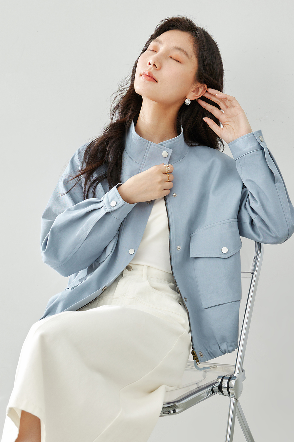 Casual Zip-Up Jacket