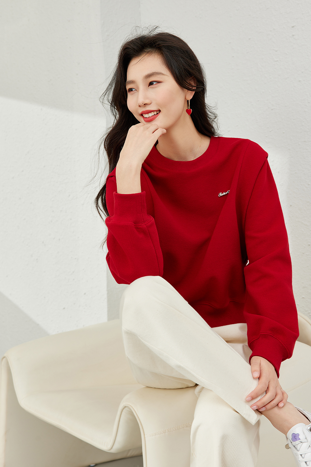 Solid color short tops-VIMLYSTORE