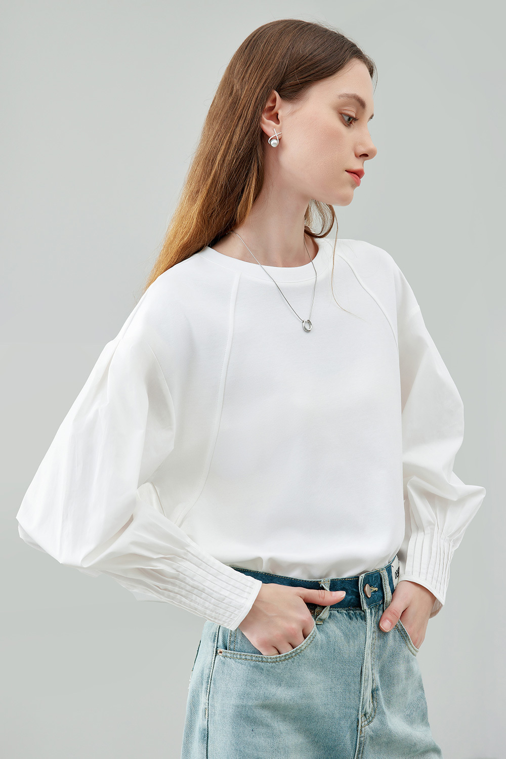 Fashionable Round Neck T-Shirt