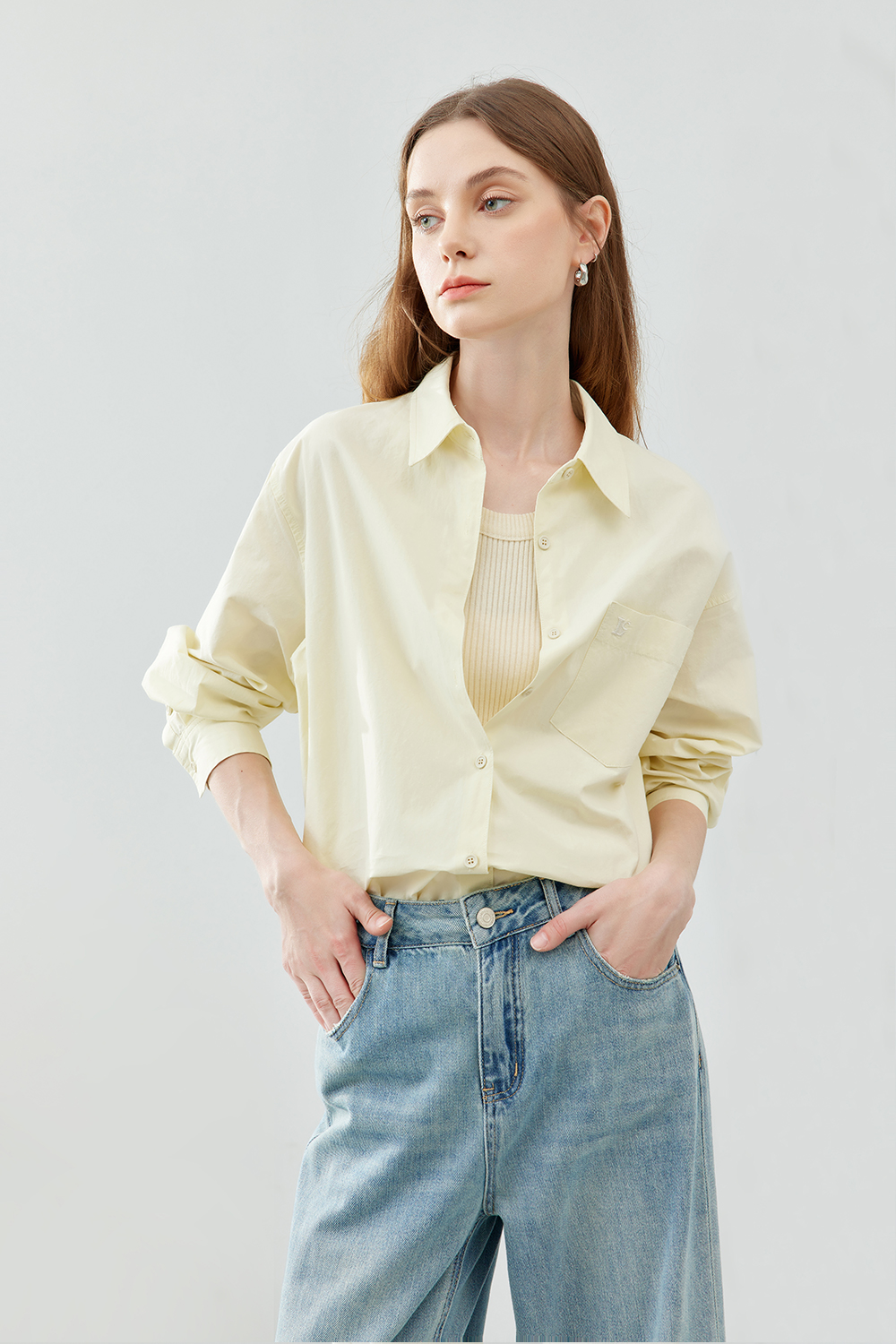 Pure Cotton Fresh Style Shirt